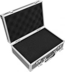 Multi-function Accessory Box Locking Aluminum Case Small Electronics Case for Tools Outdoor Use