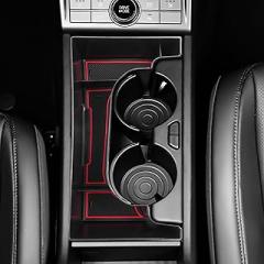 YEE PIN for Ko na SX2 2024 Center Console Organizer for 2024 Ko na SE SEL N Line Limited Middle Console Organizer Console Tray Storage Box Red (Only fit Electronic Transmission)