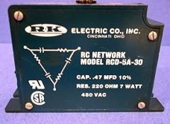 RCD5A-30 0.47 Microfarad Capacitor, 220 OHM 7 WATT Resistor, 3 OR Lower, 3 Phase Transient Voltage, 30