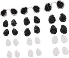 Aumotop Nasal Filter MiniHEPA Filters for High Air Quality. FoodGrade Safe Material, Easy to Carry, Suitable for Secondhand Smoke, Haze, and Heavy Pollution Weather, MixedSize Pack. ABS Material