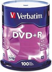 VER95098 - Verbatim DVDR Discs