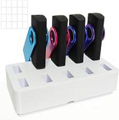Flash Drive Desk Organizer Stand FEWINA USB Holder Storage Electronic Accessories Organizer for USB Flash Drive Stand, Thumb Drive Holder, Jump Drive Stands, White