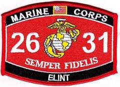 2631 Electronic Intelligence Intercept Operator Analyst MOS Patch