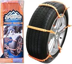 Zip Grip Go Cleated Tire Traction Device for Cars, Vans and Light Trucks