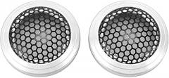 2Pcs Speaker Mesh Grill Cover 54mm, Round Metal Speaker Grill Protector Guard, Impact Iron and Aluminum Mesh for Home Car Boat Audio Systems (Silver)