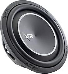 ORION XTR Series XTR12SWD4 Shallow Mount 12” Car Subwoofer, 2000W Max Power, 500W RMS, Dual 4 Ohm, UV Coated Cone, NBR Surround – Compact Slim Subwoofer for Clean Bass in Tight Car Audio Installs