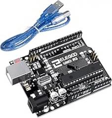 ELEGOO UNO R3 Board ATmega328P with USB Cable(Arduino-Compatible) for Arduino