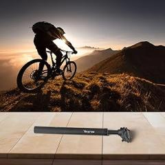 Adjustable Spring Shock Absorber Seatpost Mountain - 27.2/30.9/31.6mm Diameter, 400mm Length, Aluminum Alloy
