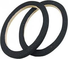 AUDIOP RING69CBK Nippon 6 in. x 9 in. MDF Ring with Black Carpet Pair Packed Spacer