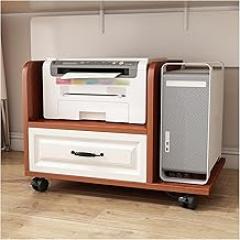 Computer Stand Pc Stand CPU Stand Computer Tower Stand Cart Floor PC Stand CPU Holder with 4 Caster Wheels Under Desk Computer Tower Stand Printer Stand(D)