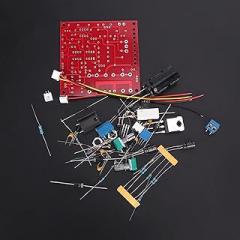 DIY 0-30V Regulated Power Supply Kit with LED Display for Electronic Projects