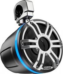 HERTZ HTX 8H S-FL-G - Marine Tower Horn 8'' Flat Black with Gray Sports Grille, Sold Individually