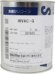 Shin-ETSU HIVAC-G 1kg High-Performance Vacuum Grease for Laboratory, Industrial, and Electronic Applications