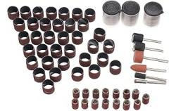 Abrasive Tools Sanding Bands Set 206pcs Drum With Mandrels for Rotary Tool Automotive Wood Metal Polishing & Sanding