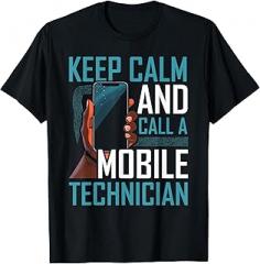 Mobile Technician SteMi Apparel Mobile Technician Mobile Repair Electronic Gadget Profession T-Shirt