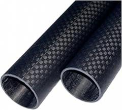 Carbon Fiber Tube 21-30mm Length 1000mm Engineering Plastic Metal Hardware For DIY Crafts And Electronics(22x20 3K Glossy)