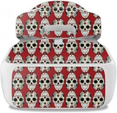 MightySkins Skin Compatible with DJI Goggles – Sugar Skull | Protective, Durable, and Unique Vinyl Decal wrap Cover | Easy to Apply, Remove, and Change Styles | Made in The USA