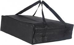 Bag Food Bag Hot Cold Food Storage Carrying Case, Pizza Warmer for Outdoor, Home, Takeaway, Commercial, 40x40x15cm