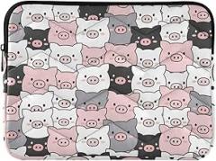 Cute Cartoon Pig Laptop Cases Laptop Bag Portable Electronic Device Cover Medium