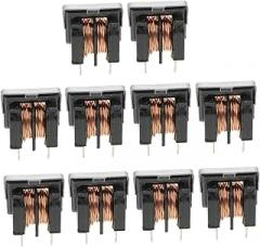 Sosoport 10Pcs Mode Choke Inductor Filter Construction for Reliable Performance Electronic Circuits