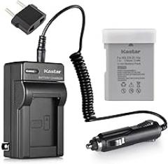 Kastar EN-EL14 Battery (1-Pack) and Charger for Nik ENEL14 EN-EL14a MH-24 and Nik Coolpix P7000 P7100 P7700 P7800 D3100 DSLR D3200 DSLR D3300 DSLR D5100 DSLR D5200 DSLR D5300 DSLR Df DSLR Cameras