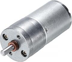 MECCANIXITY Micro Gear Box Motor Speed Reduction Geared Motor DC 24V 280RPM JGA25-370 for Electronic Lock DIY RC