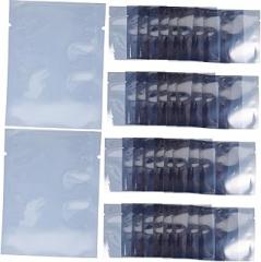 Zerodeko 200Pcs Portable Esd Bags Antistatic Storage for Electronics Multi Function Packaging Translucent for Easy Identification