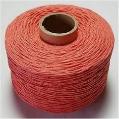 0.8mm Linen Thread 200m/roll Woven Handmade Accessories for Sewing DIY (Color : Orange red)