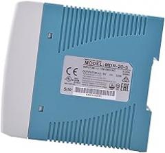 MDR-20-5 5V 3A 15W DC Switching Power Supply, 85-264VAC Wide Input, Industrial Grade AC/DC Converter for Automation & Electronics