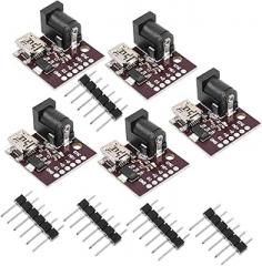 5V USB Power Interface Module 5pcs Power Supply Board for Electronics Projects Compatible Compact and Practical Design