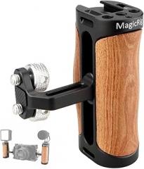 Side Handle Wooden Handgrip with Two 1/4