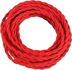 Generic 5M Cable for Pendant Light, Fixture Cord for Home, red