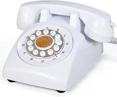 Audio Guest Book Wedding Phone, Preserve Your Special Occasions, Customized Audio Messages,for Wedding, Party, Confession (White)