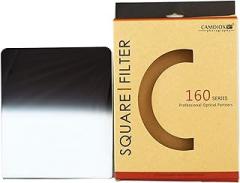 165mm Rectangular Graduated ND8 Neutral Density Filter 3 Stops for Formatt Hitech 165mm Filter Holder Samyang SFH-14