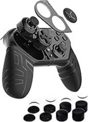 Wireless Game Set with 3 programmable Back Buttons and 1 Sensitivity Control Back Button (Black)