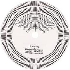 Uonlytech Record Player Speed Tool Stroboscope Calibration Disc for Accurate Detection Turntable Alignment Durable Design for Home Professional Use