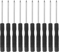 Mini Torx Screwdriver, T4 Star Head for Watch Eyeglasses Electronics Repair, 10 Pcs
