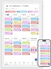 Digital Calendar, 21.5 Inch Smart Wall Calendar & 2026 Planner & Chore Chart, Gifts for Women Men, Christmas Gifts for Mom Dad, Touchscreen Interactive Display, Wall Mount