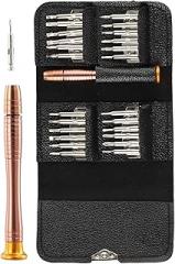 Multi Purpose 25 in 1 Precision Repair Tool Kit with For Torx Star Bits for Electronic Devices and Household Use