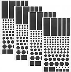 4pcs Led Light Dimming Stickers Blackout Dimming Sheets for Routers Electronics Appliances Reduce Brightness Easy Peel Stick Application