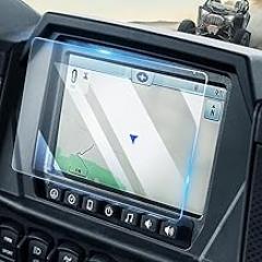 7 Inch UTV Tempered Glass Screen Protector Compatible with Polaris Xpedition RZR PRO XP/R, RZR Ride Command, Sportsman, Ranger, General, Snowmobile 2021 2022 2023 2024 2025 , 7