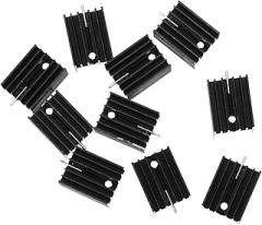 Happyyami 10pcs Aluminum Heat Sink for Devices for Efficient Thermal Management Electronics