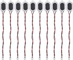 10pcs Speaker 1 Watt 8 Ohm Mini Speaker 8ohm 1w Full-Range Cavity Advertising Machine Small Speakers 3.3V 5V with JST-PH2.5mm-2 pin Interface for Raspberry Pi Small DIY Electronic Projects