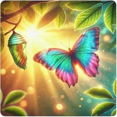 Joko Ivery Butterfly Golden Protective Wrap 13.8