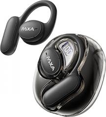 PAXA AI Translation Earbuds Real Time, 3-in-1 Translator Earbuds 145 Language & Accents, Bluetooth 5.4 Translating Earbuds, Audifonos Traductores Inglés Español, OpenAir5 Black