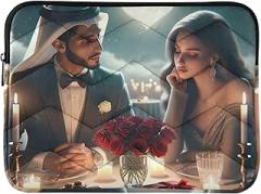 Happy Valentine's Day Laptop Cases 15in Laptop Sleeve Portable Electronic Device Cover