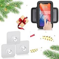 LC-dolida 3 Pcs Adhesive Replacement for Shower Phone Holder Phone Stand Case Mount for Bathroom Batheub Kitchen Wall Mirro Compatible with iPhone 15 14 13 12 11 Plus Pro Max XS XR up to 6.8