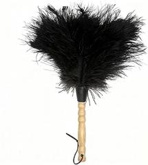 Premium Ostrich Feather Duster – Non-Scratch Cleaning Tool for Furniture, Electronics, and Antiques – Handcrafted Wooden Handle, Ideal for Delicate Surfaces