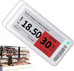 Electronic Shelf Label – Waterproof Wireless Digital Signs for Business Stores, Offices Restaurant Indoor Outdoor Library | Multipurpose Outdoor Indoor Utility