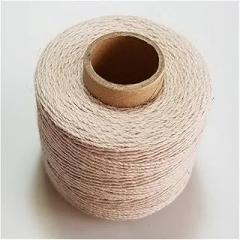 Colored Linen Thread 120m/roll Hemp Rope for Sewing Knitting Embroidery Crochet Accessories DIY (Color : Beige)